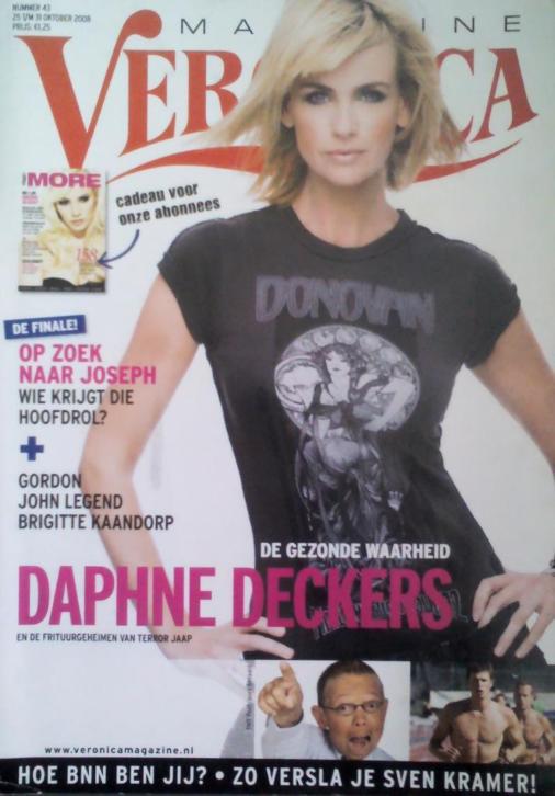Veronica gids 2008 n43-Daphne Deckers-John Legend-Maria Mena
