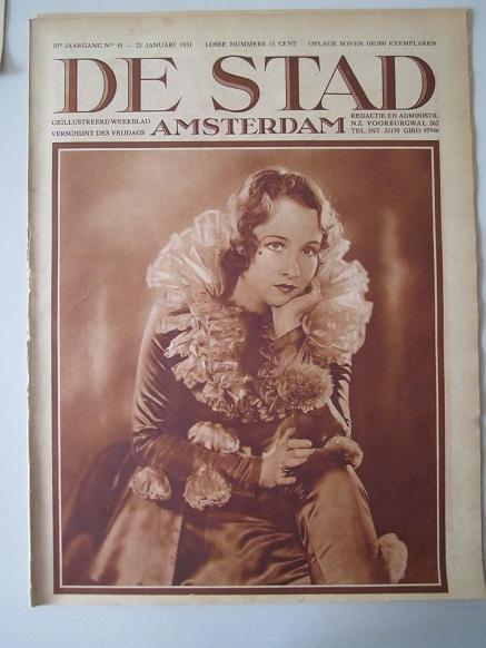 De Stad Amsterdam 5 heel oude weekbladen uit 1931 (6)