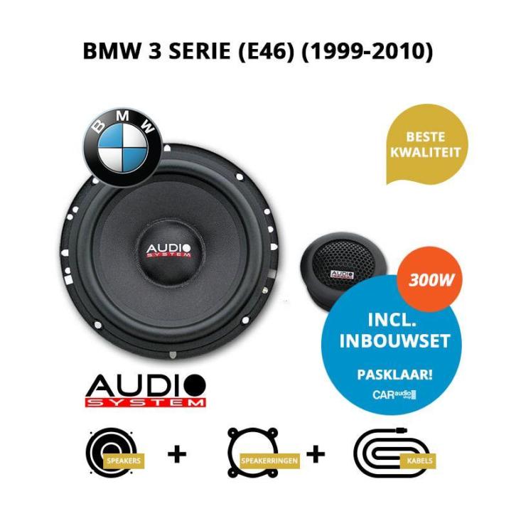 Premium speakers voor BMW 3 Serie (E46) (1998-2006)