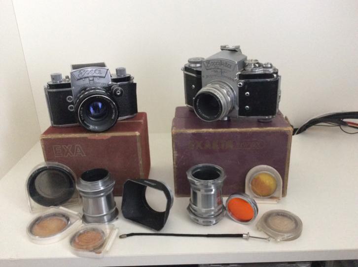 Antieke fotocamera's