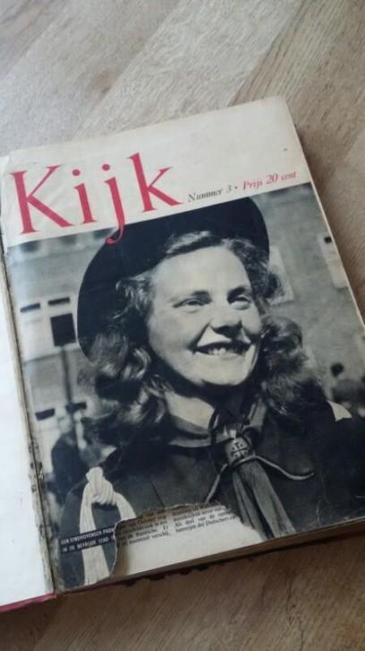 Verzameling magazine Kijk 1944-1945