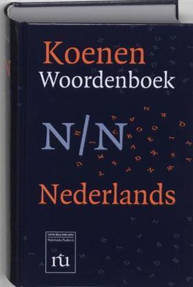 Koenen woordenboek nederlands nieuwe spelling 9789066486386