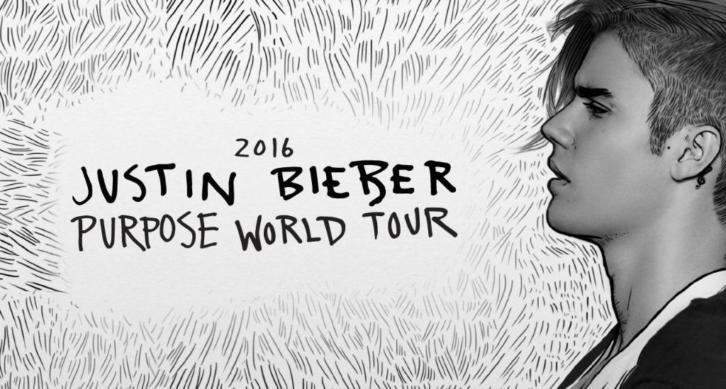 2x Justin Bieber tickets 8 Oktober