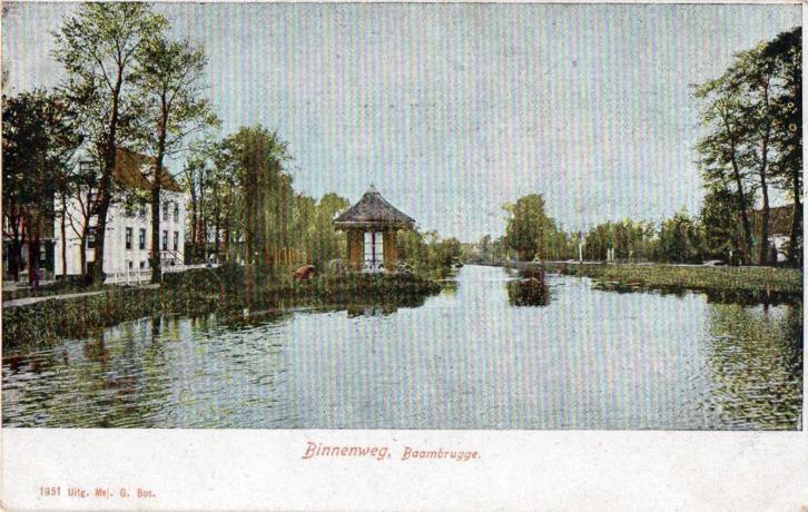 Baambrugge bij Abcoude en Amsterdam 1904 Binnenweg