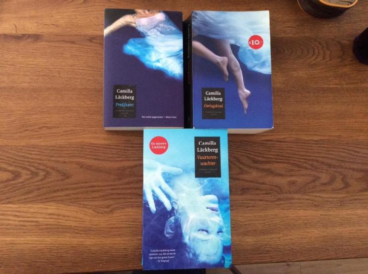 Camilla Lackberg - set van 3 boeken