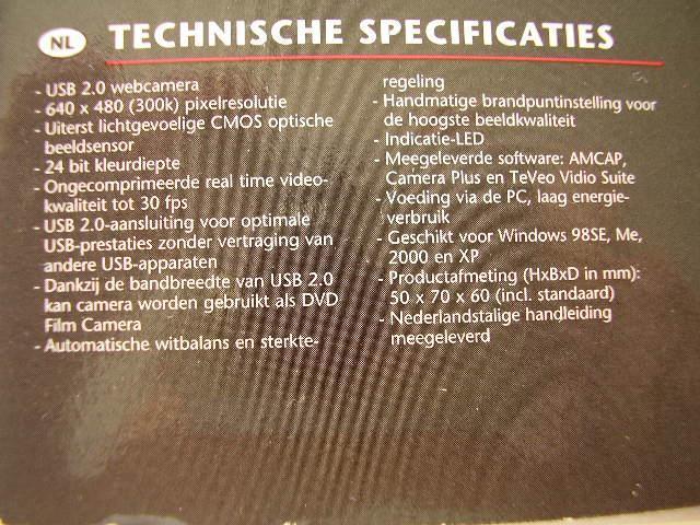 trust 380 USB 2.0 Spacecam.