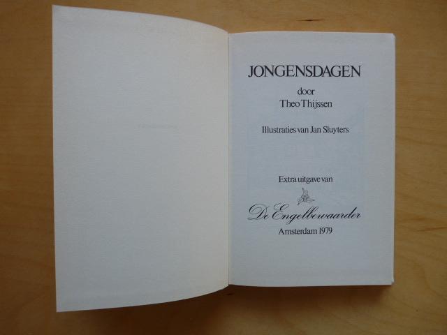 Jongensdagen Theo Thijssen Uitgave 1979