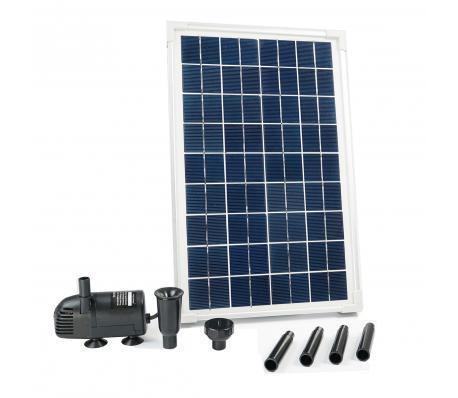 Ubbink Solarmax 600 set met zonnepaneel en pomp