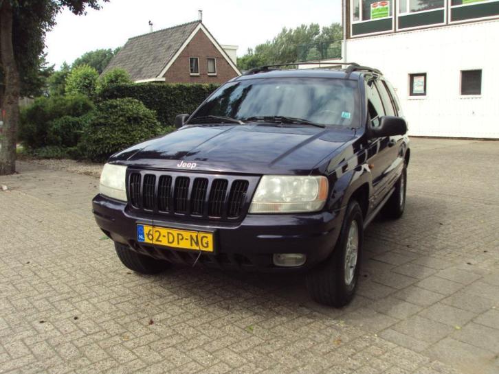 Jeep Grand Cherokee 4.0i Limited. Alle opties