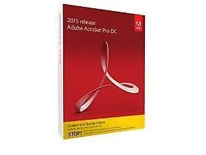 Adobe Acrobat Pro DC 2015 Student Edition