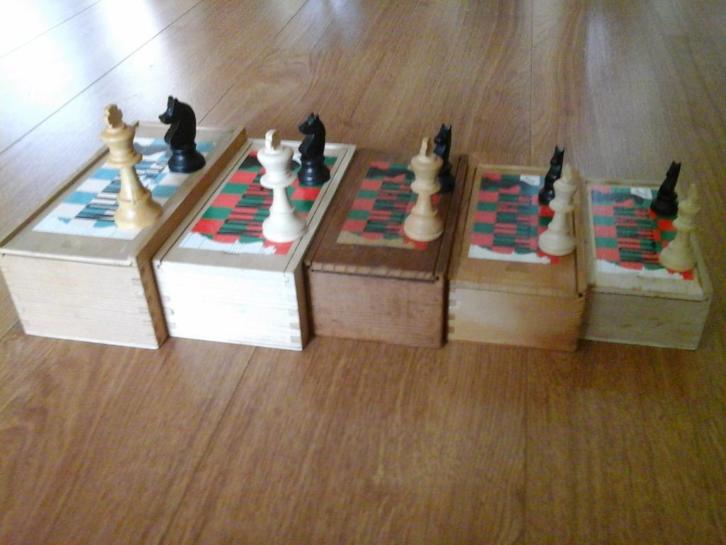 Staunton Revanche schaakstukken /schaakspel