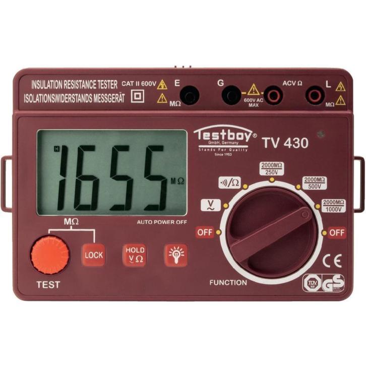Installatietester/-adapter Testboy 430N