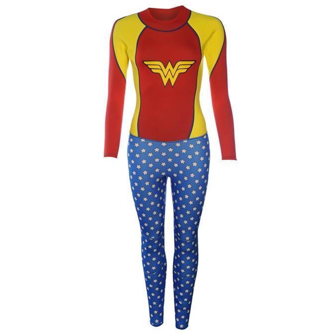 DC Comics Wetsuit Dames Wonder Woman 34 36 38