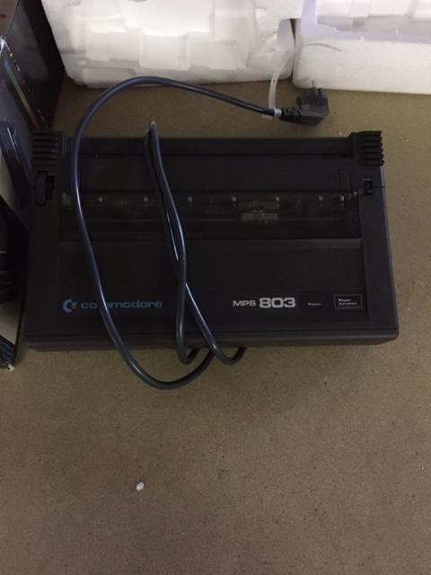 Commodore matrix printer compleet MPS 803
