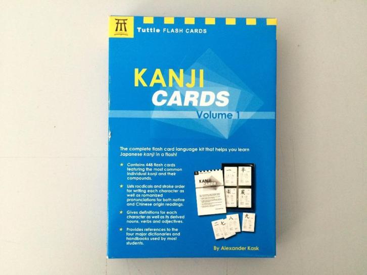 Kanji cards flashcard flashkaarten set | Volume 1