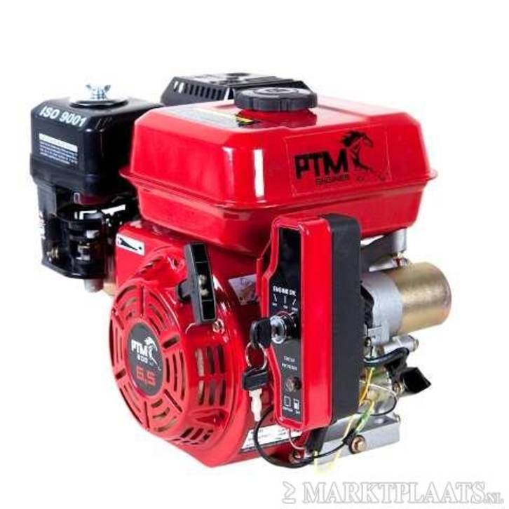 PTM200E: 6.5pk benzinemotor met elektrische start
