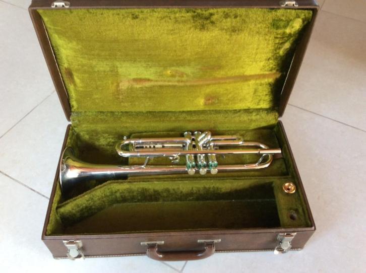 trompet Bb GETZEN Capri verzilverd