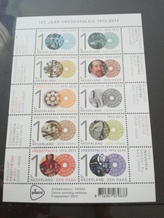 postzegels nieuwe 2013