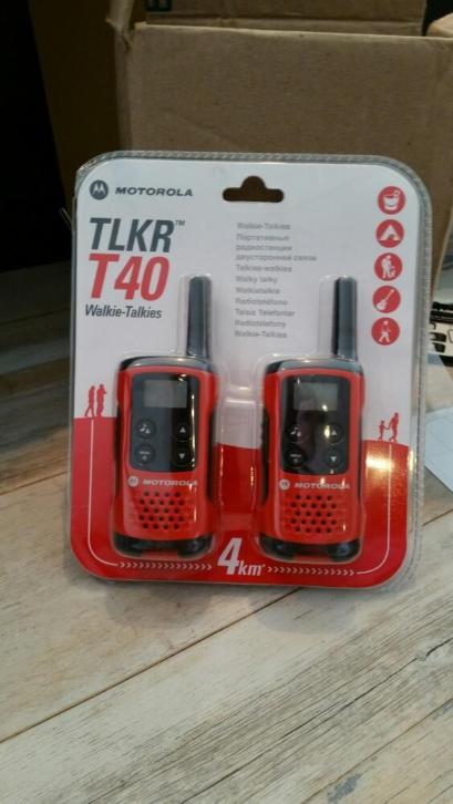 Motorola t40 walkie talkie