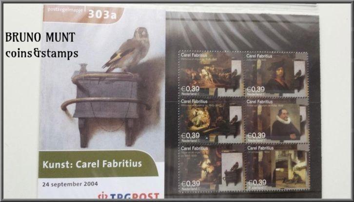 Postzegelmapje 303 a Carel Fabritius*