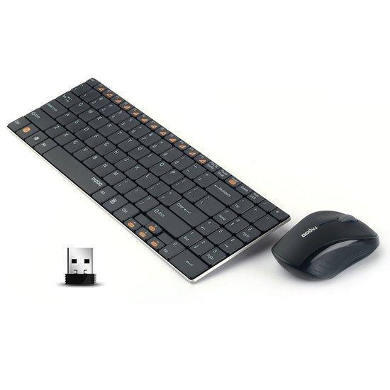 Draadloos toetsenbord Rapoo E9060 - Toetsenbord & Muis Se...