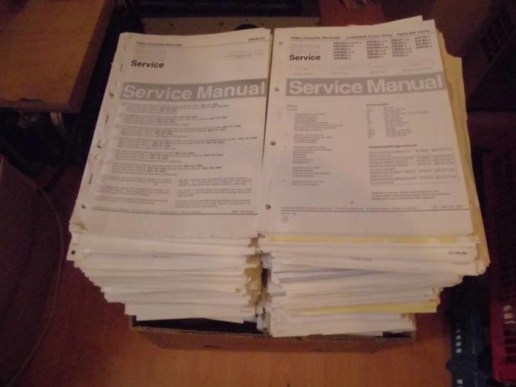 service manuals/schema´s philips