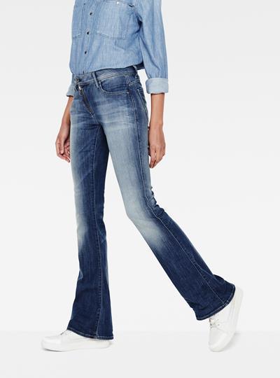 G-Star Jeans - Lynn Zip High Waist Flare Jeans -25 %