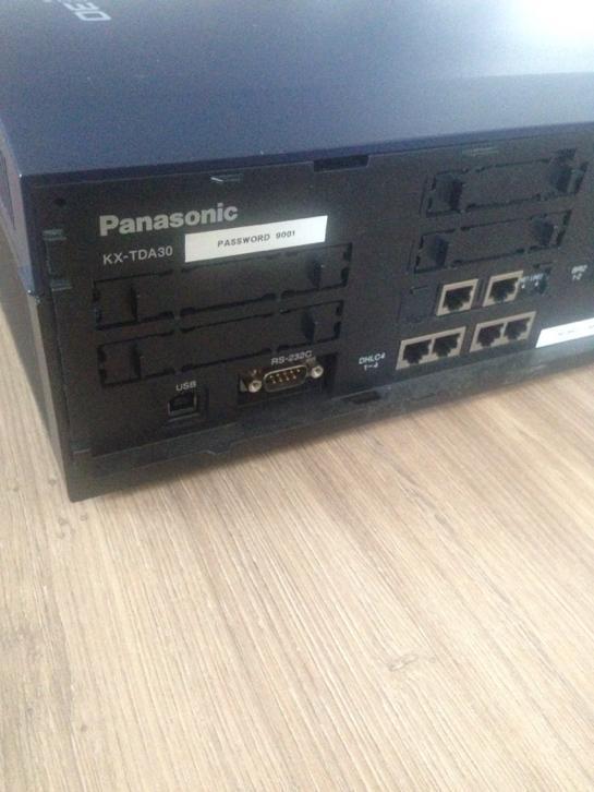 Panasonic kx-tda30ne telefooncentrale TDA30 Hybrid IP-PBX