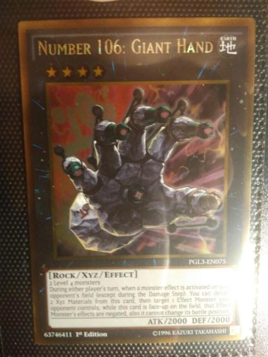 yu-gi-oh kaart number 106: Giant Hand
