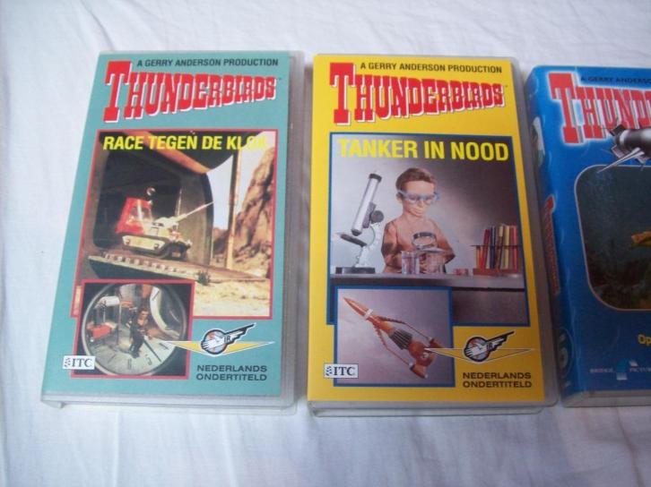 3 Thunderbirds videobanden