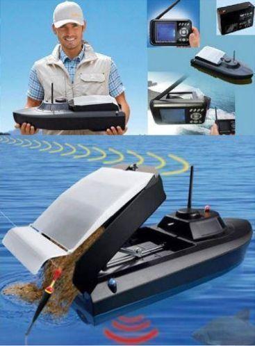 Hi-Tech Voerboot Met Sonar, Fishfinder, Dieptemeter