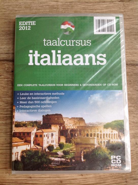 Nieuw taalcursus italiaans cd-rom