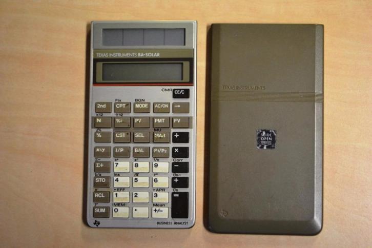 Verzameling van 4 Vintage Calculators(Rekenmachines)