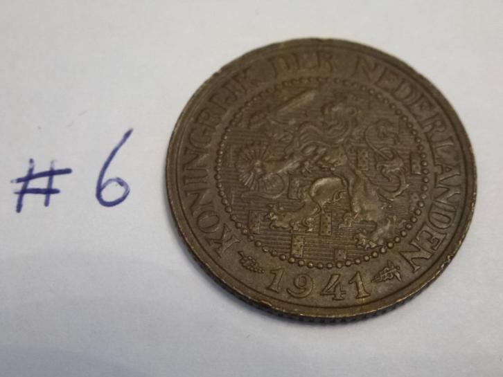 2 1/2 cent 1941 nederland #6