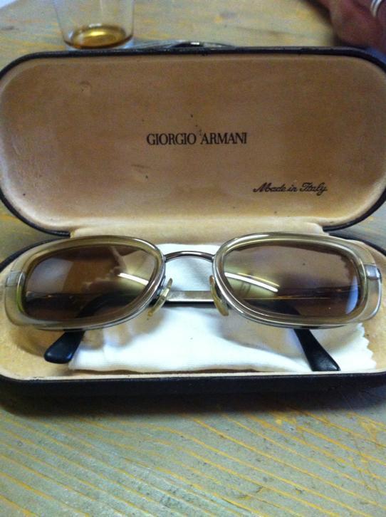 Vintage retro armani bril