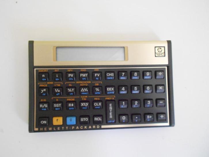 Hewlett _ Packard HP - 12C Calculator 1981