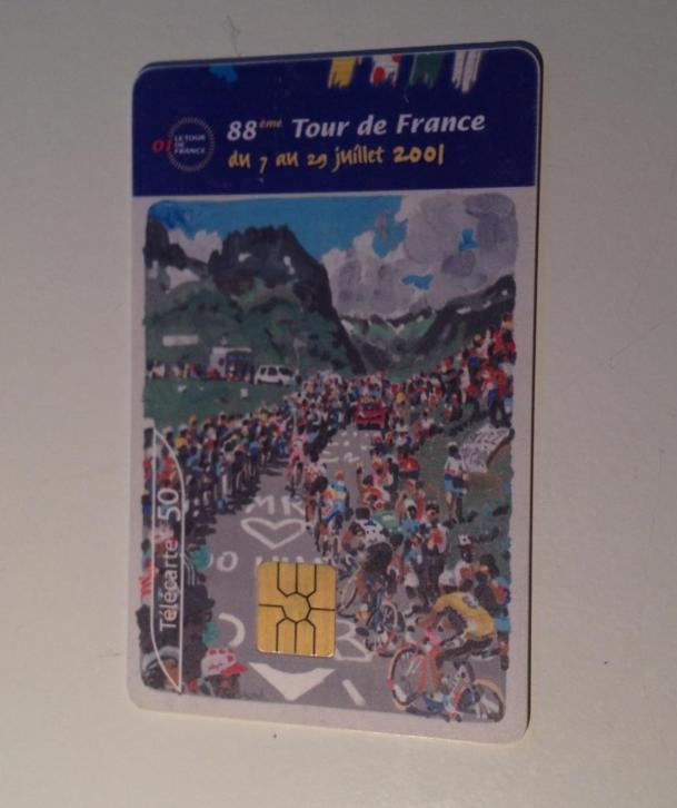 Tour de France Telecarte 2001