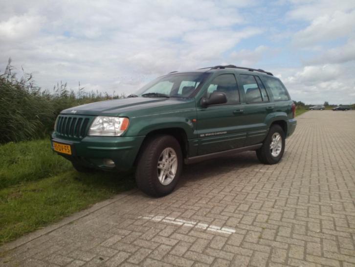 Jeep Grand-Cherokee 4.7 I V8 Limited AUT 1999 Groen