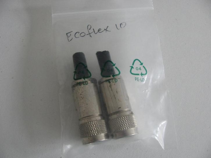 2 N-connectoren Ecoflex-10 coax
