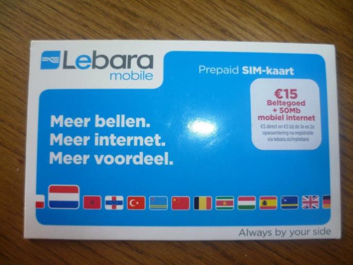 Prepaid SIM-kaart, Lebara