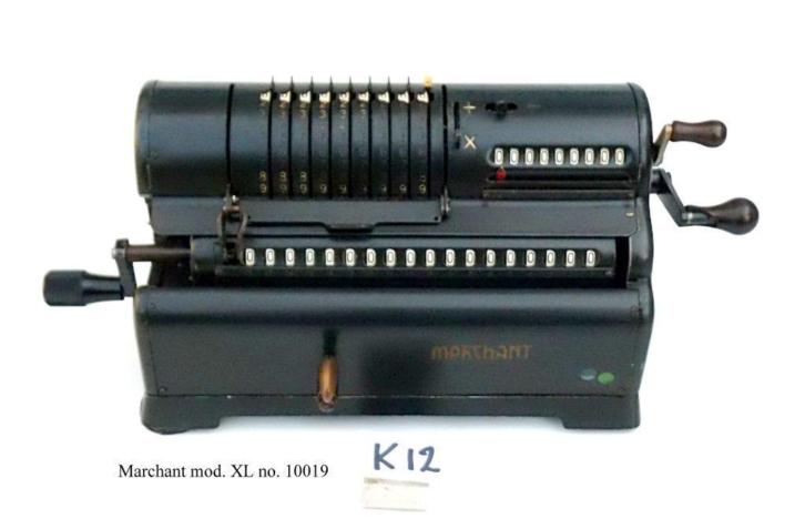 Marchant model XL antieke rekenmachine