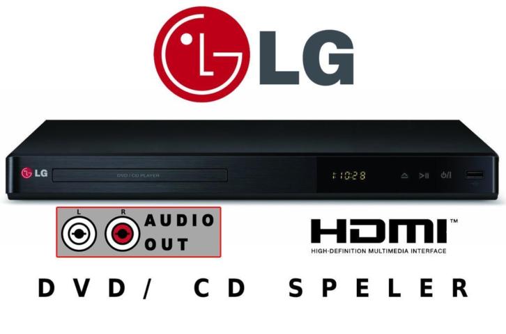 LG CD speler met Audio uitgang, display, DVD en HDMI Nieuw