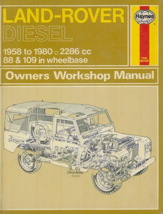1958-1980 Haynes Land-Rover Diesel Vraagbaak