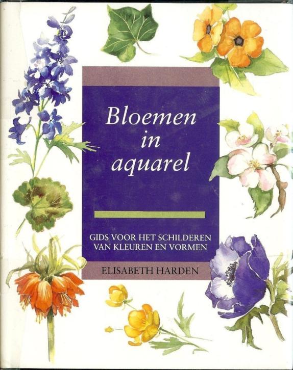 Bloemen in Aquarel - E. Harden - Librero