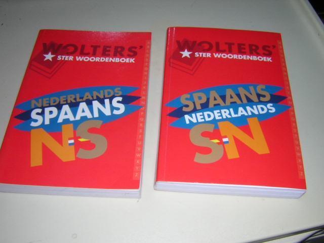 2 Wolters Ster Woordenboeken -Spaans-Ned -----Ned.-Spaans