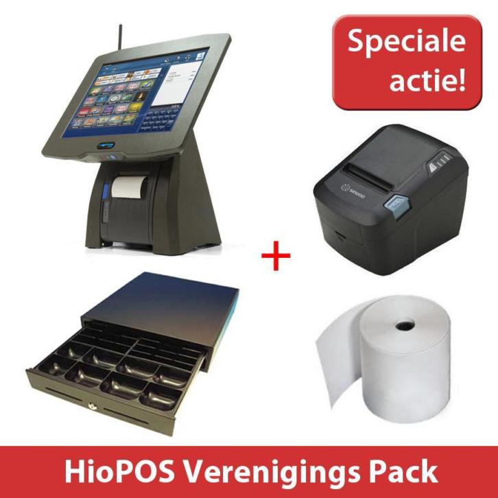 HioPOS Verenigings Pack, All-in-one touchscreen kassa pakket