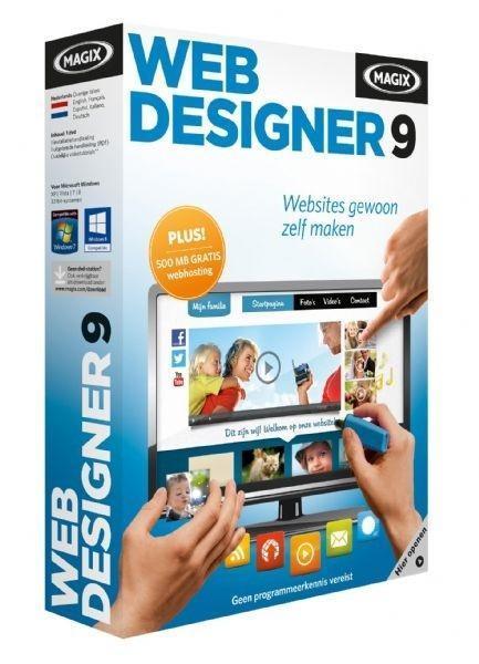 Magix Web Designer 9 2014 - WIN (Software, Computer)