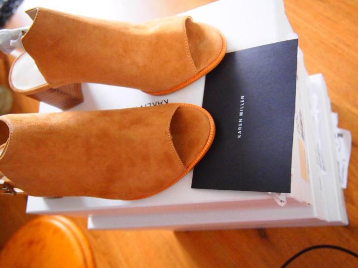 Karen millen super bruin sandalen maat 36 nieuw originele pr