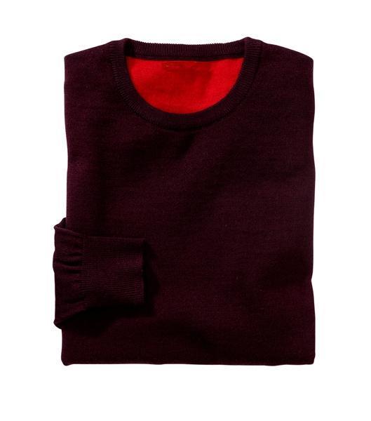 HEMA Wollen Sweater (Donkerrood)