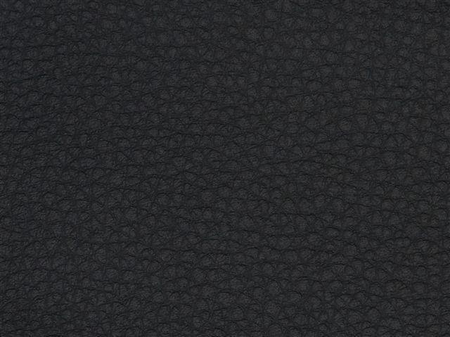 1 meter zwart kunstleer met stof rug 140 breed